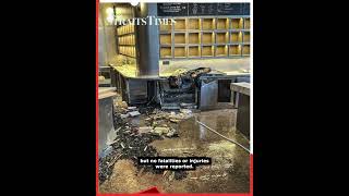 Porsche crashes into Penang hotel lobby