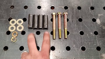 1984 Chevy K10 LS Swap Project Part 5 (Square Body Steering Box Frame Support)