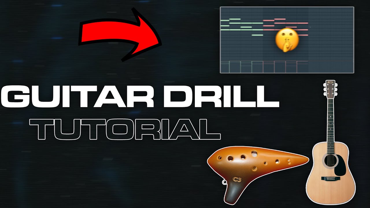 How To Make UK Guitar Drill Samples FL Studio 20 UK Drill Tutorial