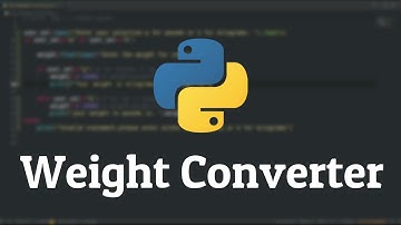 Weight Converter Program Tutorial | Practicing Python like a Pro | Difficulty Level: Intermidiate