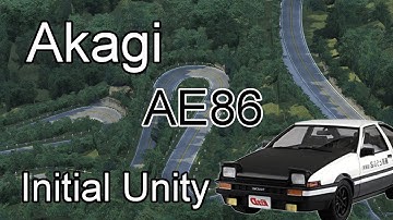 Initial Unity-Akagi(赤城) AE86