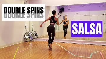Salsa Double Spins / 3 Different Salsa Spins / Salsa Spin Technique / Spin Drills