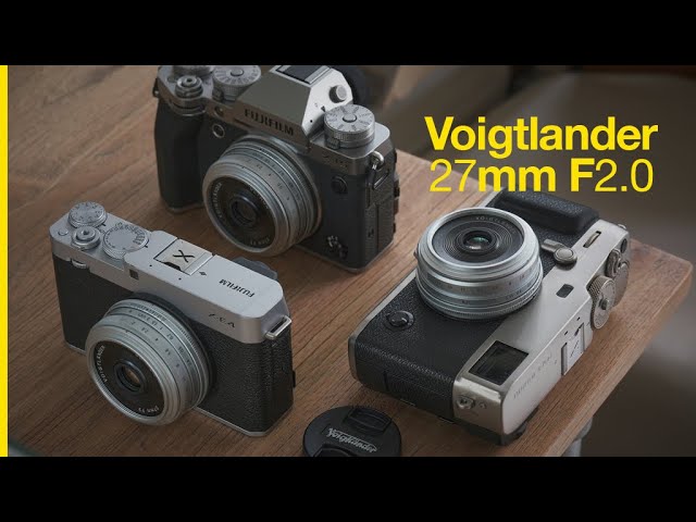 美品 Voigtlander ULTRON 27mm f2 fujifilm