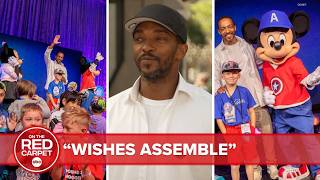 Disney and Make-A-Wish host "Wishes Assemble" event with Anthony Mackie, MrBeast