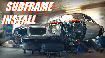 Firebird Drift Build Eps 12   Installing The Subframe!