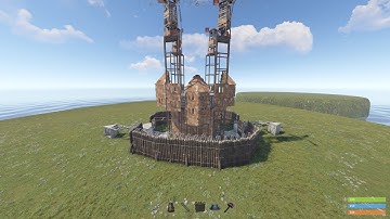 RUST DUO/TRIO/QUAD BASE| HIDDEN BUNKERS | MULTI TC | 4 DAY FULL BASE UPKEEP (FULL BUILD)