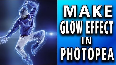 How to Make GLOW Effect in Photopea - Full Guide
