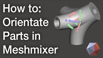 Orientating Parts in Meshmixer