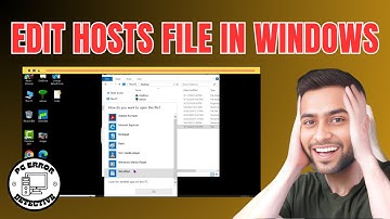 How To Edit Hosts File in Windows 10