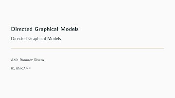 S7.1 Directed Graphical Models