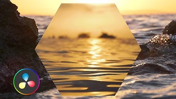 Hexagon iris Transition l Davinci Resolve 20