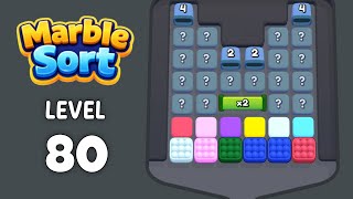 Marble Sort level 80 solution