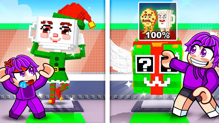 I Secretly Cheated in a Festive Lucky Block Race!