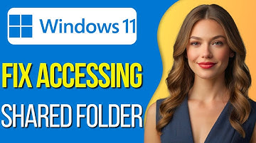 How to Fix "Cannot Access Shared Folder" Error in Windows 11 | Networking Problem Solution