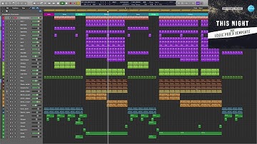 Pop Logic Pro X Template This Night