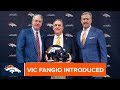 Vic Fangio Introduced as Broncos' Head Coach