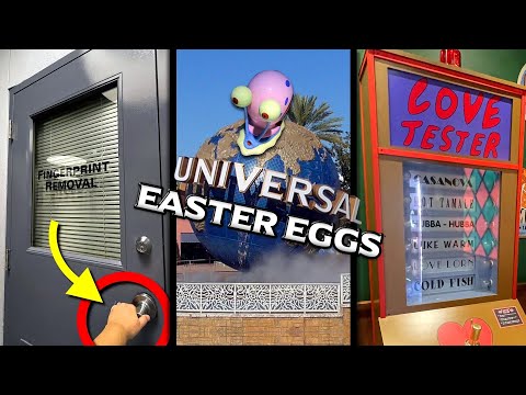 וִידֵאוֹ: Hidden Easter Egg at Universal Orlando Resort