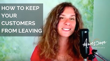 3 Ways To Keep Your Customers From Leaving - Interview with Anita Toth