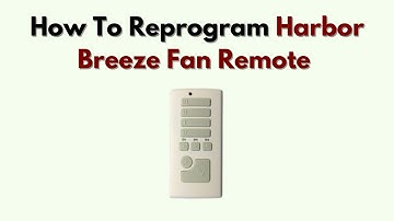 Hoe u de afstandsbediening van de Harbor Breeze-ventilator opnieuw programmeert - Instructies voo...