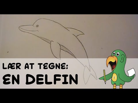 Video: Hvordan Tegne En Delfin I Havet
