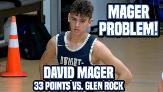 Dwight-Englewood 71 Glen Rock 58 Njic Semifinal David Mager Drops 33 Points