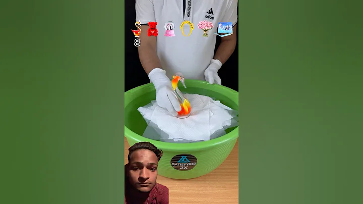 TRY TO GUESS HOW MANY TISSUE PAPER WILL FLOAT! #asmr #experiment #satisfying