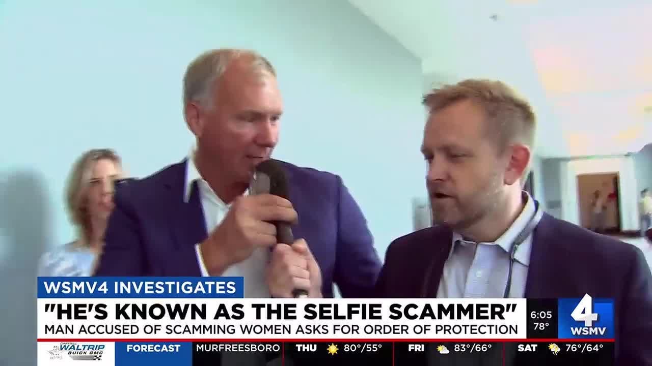 Man accused of scamming women asks for order of protection - YouTube