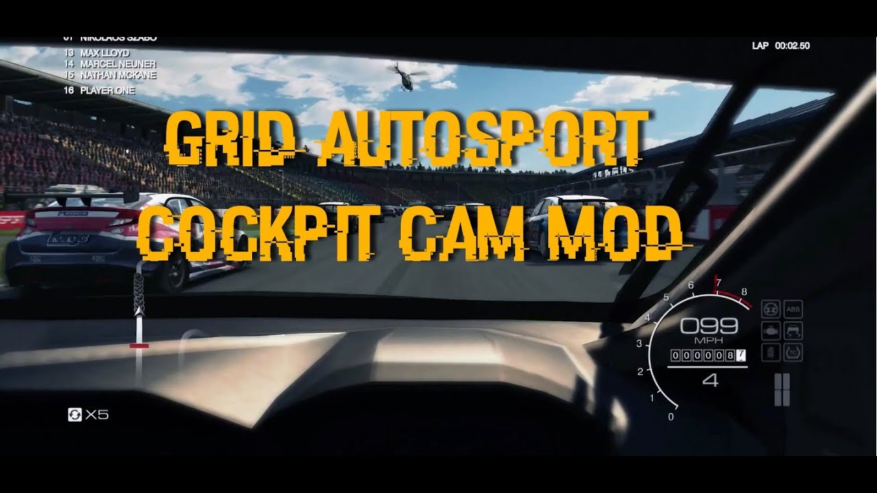 grid autosport camera mod option b addon - Mod DB