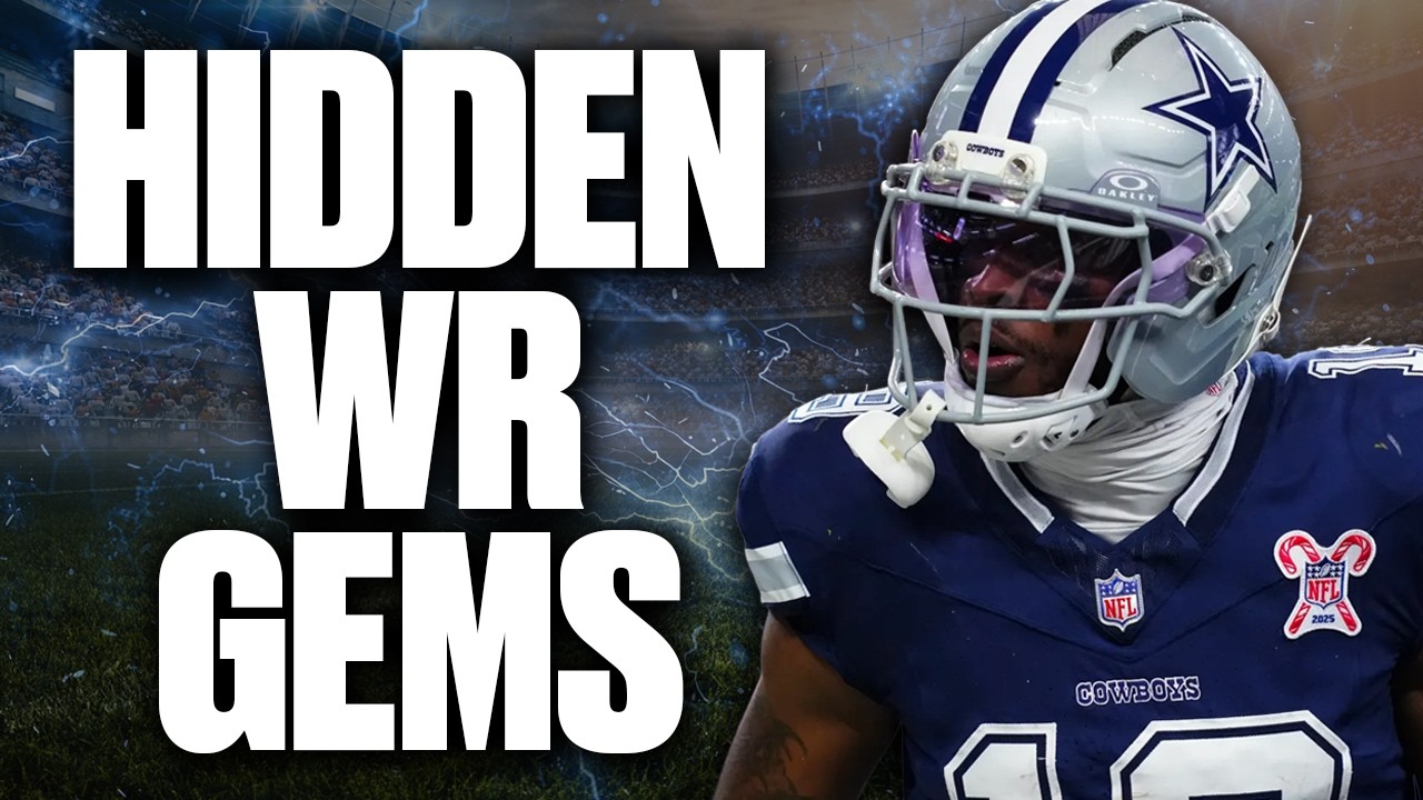 2026 Fantasy Football Mock Draft - Must Draft Sleeper WR's! artwork