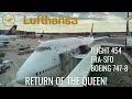 First (and hopefully not last) Flight on a 747-8 (Lufthansa 454, Frankfurt-San Francisco)