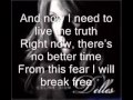 Celine Dion I Surrender with lyrics
