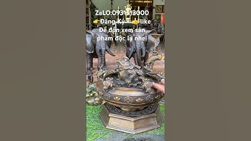 Hủ Cóc Chiu Tài #đồcổcầnthơ #phongthuy #doxua #đồcổ #doco #lưđồng #antique