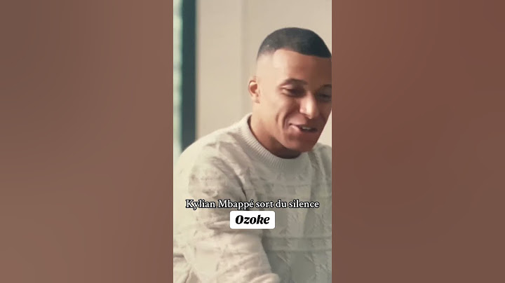 Kylian Mbappé sort du silence