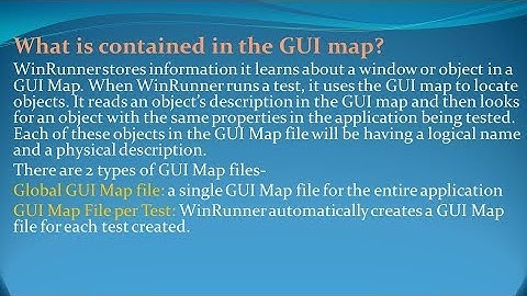WinRunner Interview Questions and Answers for freshers and experienced– Part 1