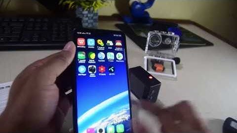 How connect Action Camera Eken H9 or H9R with Smart Phone or Tablet vai wiFi