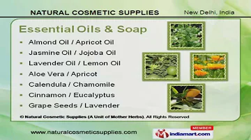 Essential Oils By Natural Cosmetic Supplies (A Unit Of Mother Herbs), New Delhi