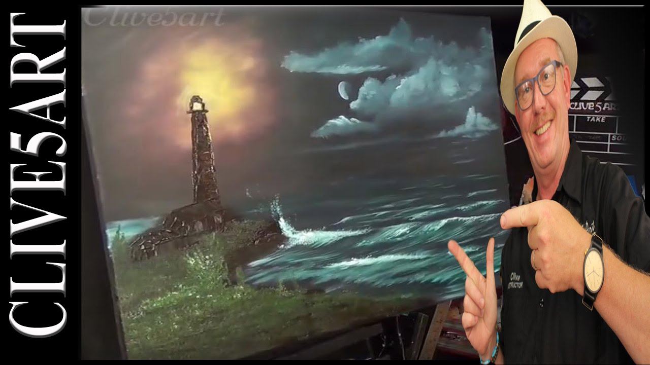 Seascape Acrylic Painting For Beginners Step By Step