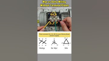 No Shorting Links? Still Do Star-Delta Wiring for 3-Phase Motors!