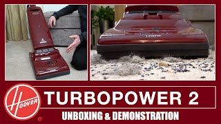 1999 Hoover Turbopower 2 Vacuum Cleaner Unboxing & Demonstration