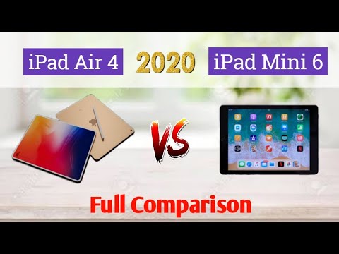 Ipad Mini 6 Vs Ipad Air 4 Full Comparison Ipad Air Ipad Mini 6 Ipad Youtube