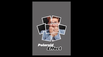 3D Polaroid Effect in Adob Photoshop tutorial #photoshop #graphics