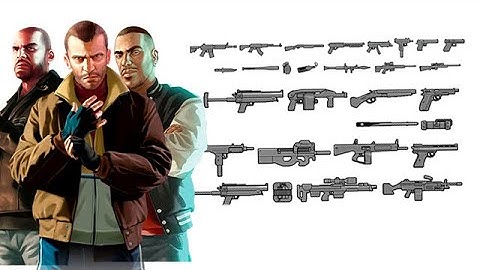 All Weapons & Sounds of GTA IV: CE in 47 Seconds