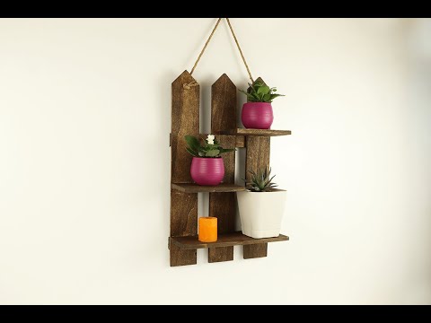 ხის საყვავილე , კედლის დეკორაცია სამი განყოფილებით - TR176