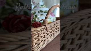 Birch plywood Rattan square tray #rattanbasket #rattanbag #rattan #라탄가방 #라탄바구니 #라탄트레이 #여름가방 #라탄백