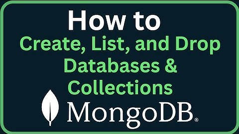 Databases en verzamelingen in MongoDB maken, weergeven en verwijderen