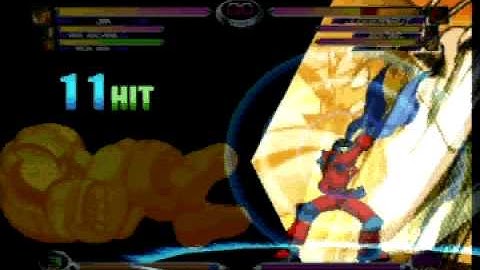 Marvel vs Capcom 2 (PS3): Jin BnB W/Assist