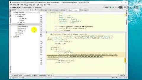 python 爬虫 24实战 简书网整站爬虫之保存数据到Mysql