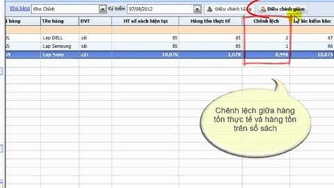 Hướng dẫn kiểm kho và thống kê hàng tồn.flv