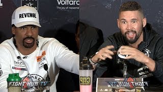 THE HEATED TONY BELLEW VS DAVID HAYE 2 FULL FINAL PRESS CONFERENCE VIDEO