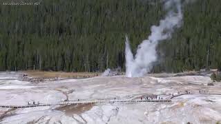 Giantess geyser eruption  September 10, 2020